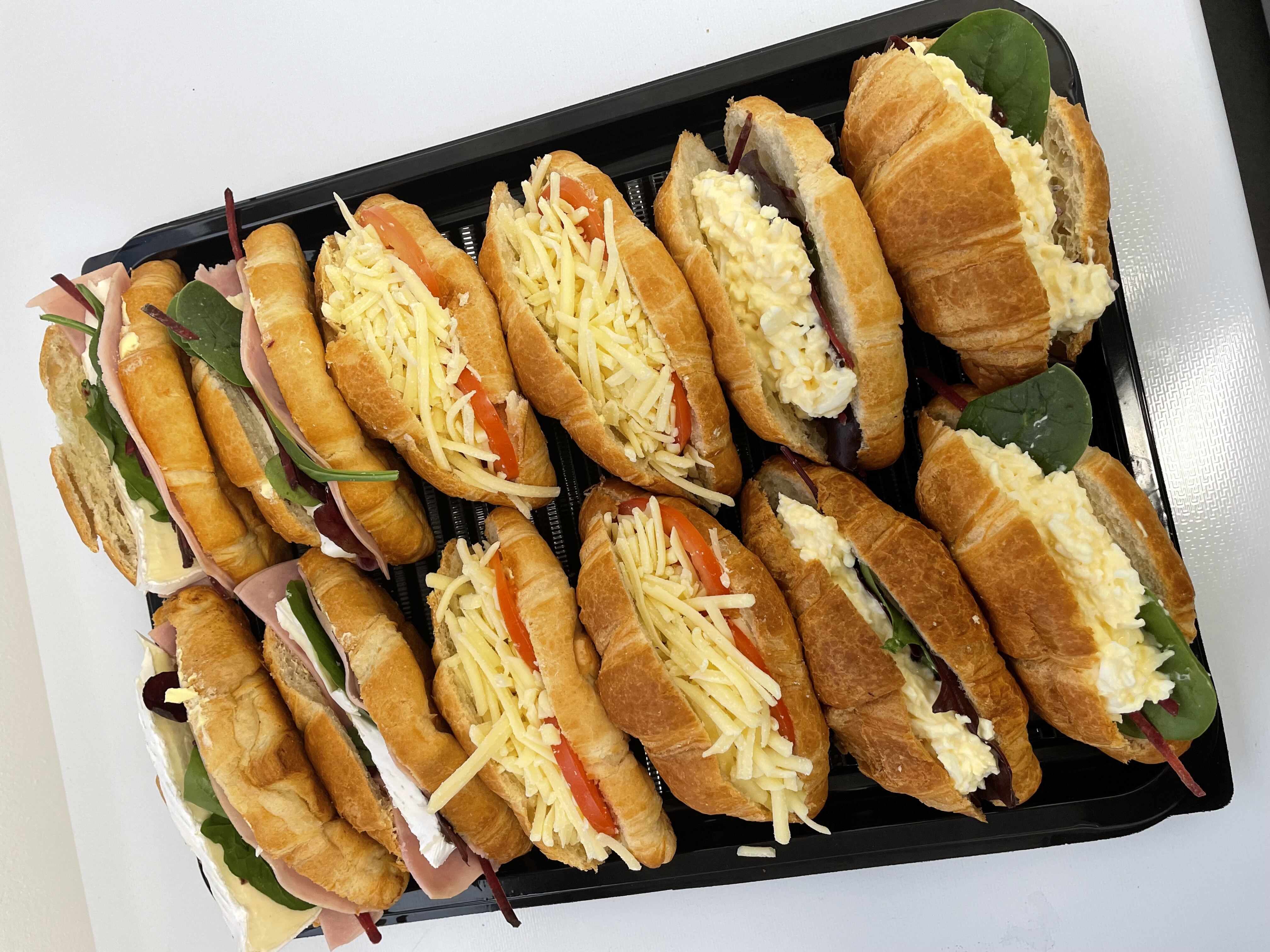 Croissant Platter Assorted (12 pieces) catering item