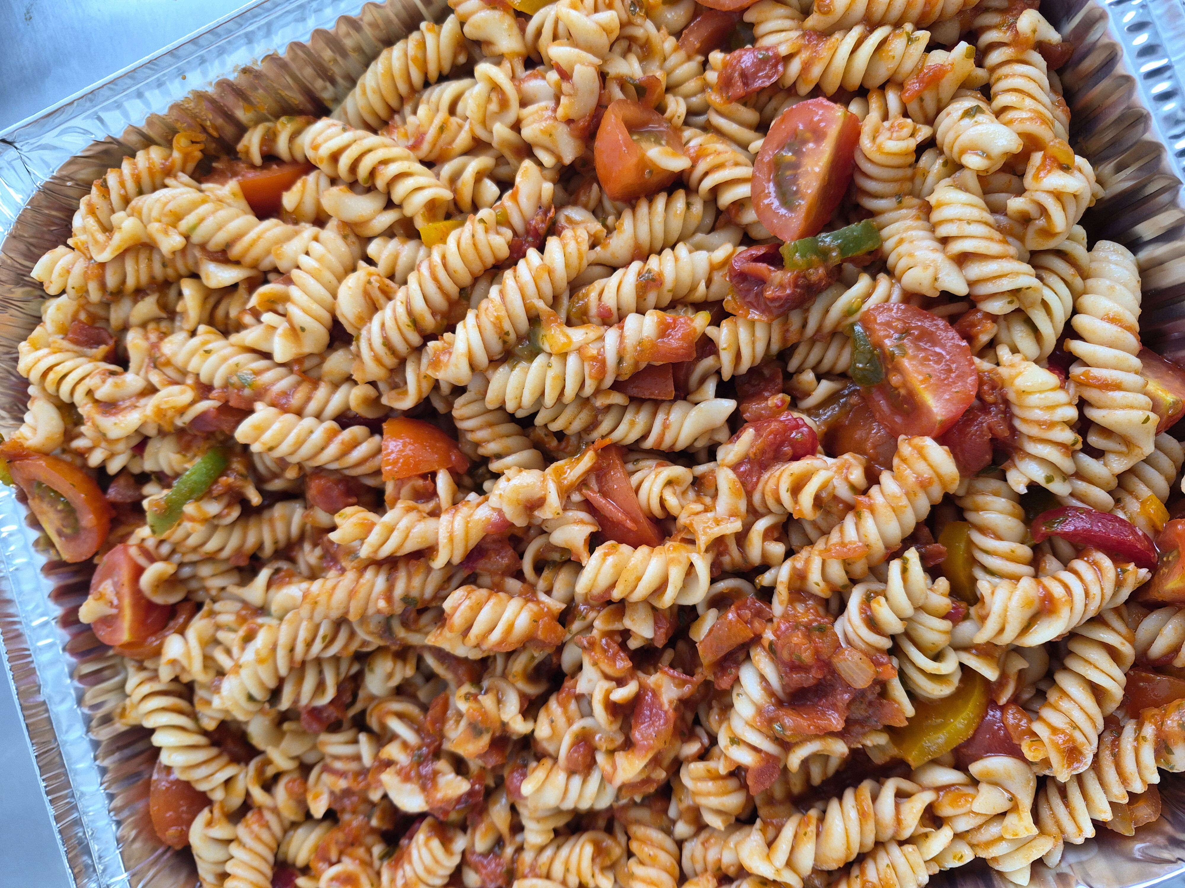 Tomato and Basil Pasta (V) catering item