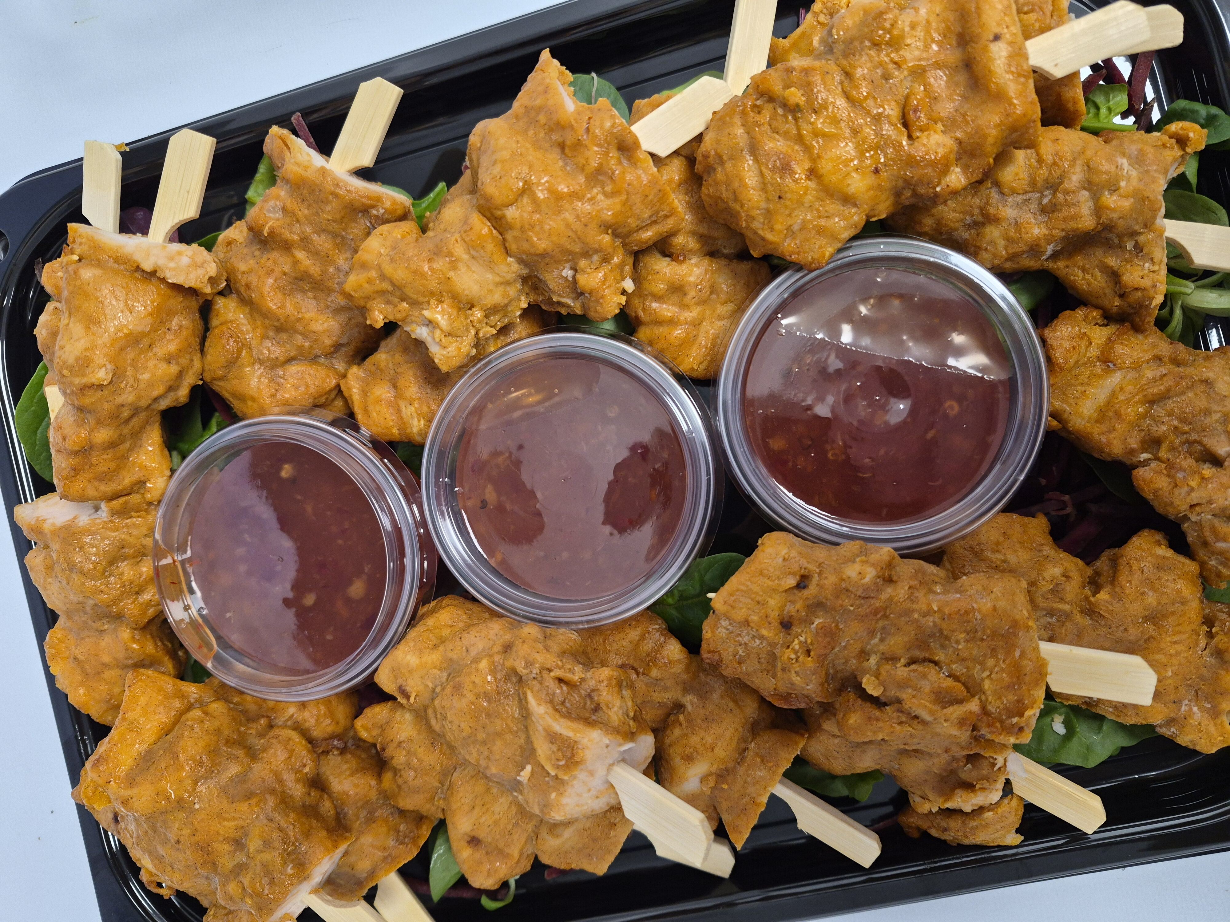 Shawarma Chicken Skewers (aprox 20) catering item