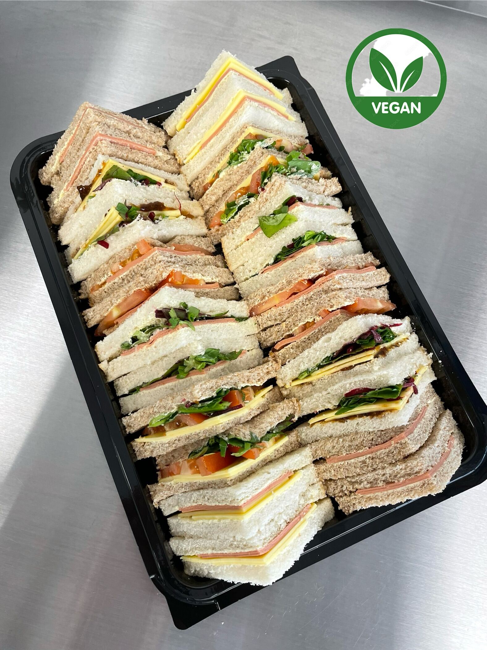 Vegan Sandwich Platter (24 pieces) catering item